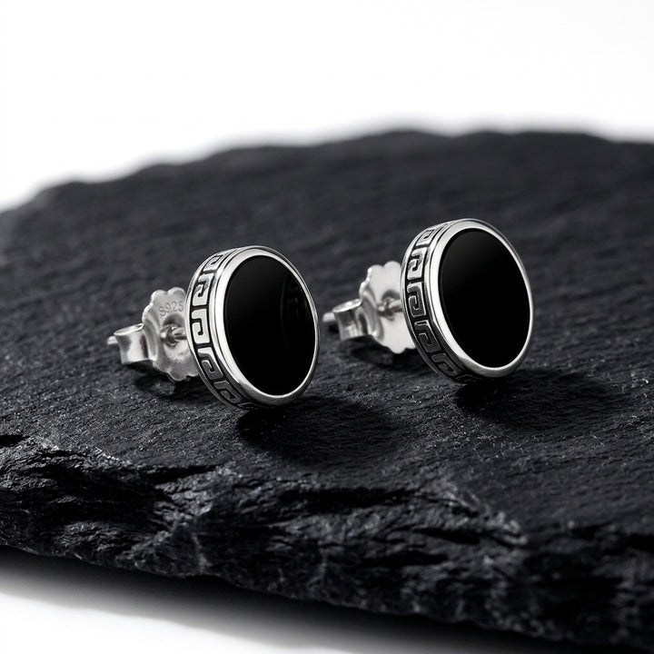 Black Simple Studs