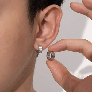 Non-pierced Clip On Earrings Silver