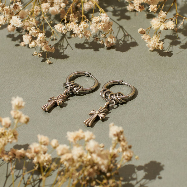 Silver Classic Tassel Earrings