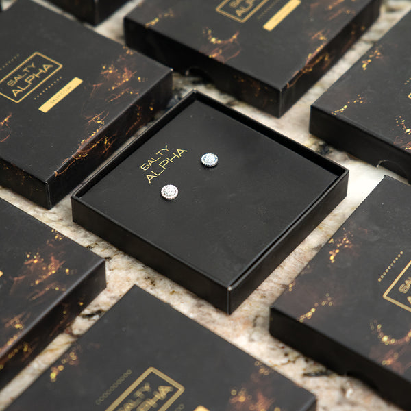 Eclipse Silver Earrings