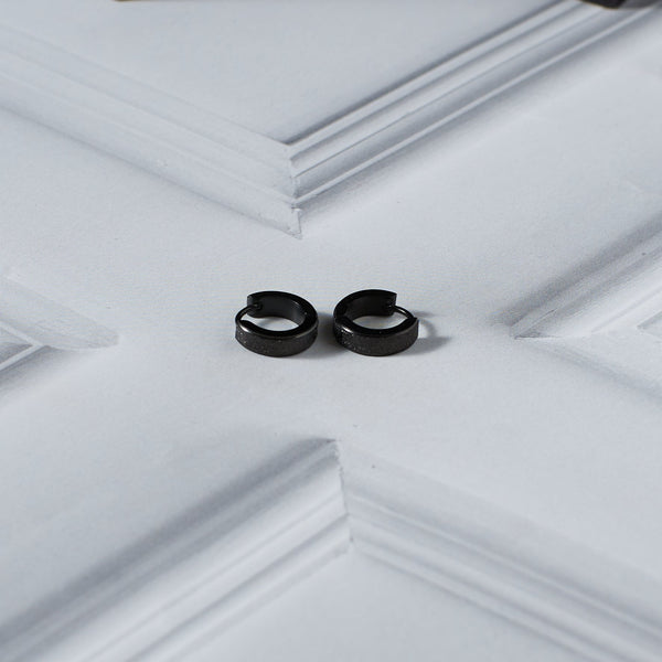 Modern You Black Earrings