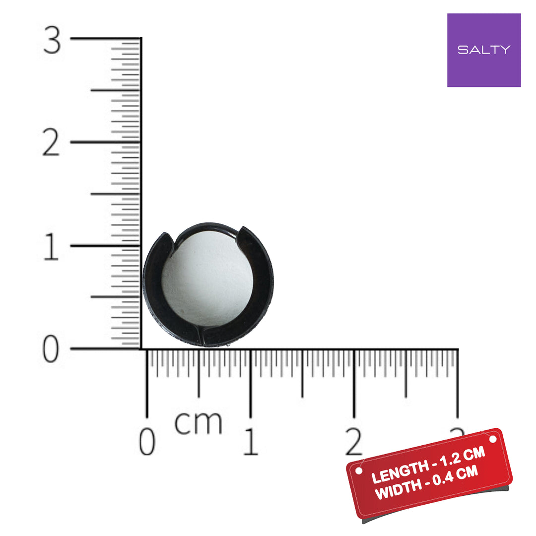 Modern You Black Earrings