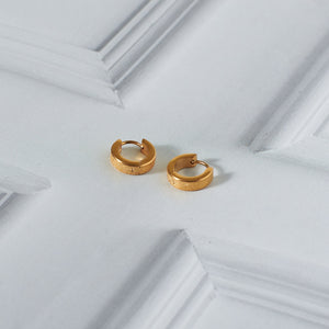 Modern You Golden Earrings - Salty Accessories