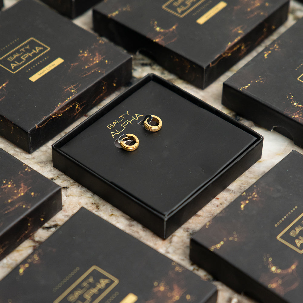 Modern You Golden Earrings