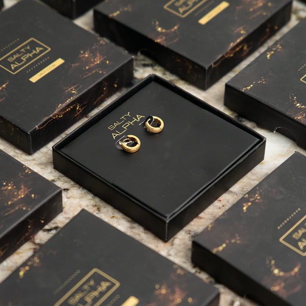 Modern You Golden Earrings