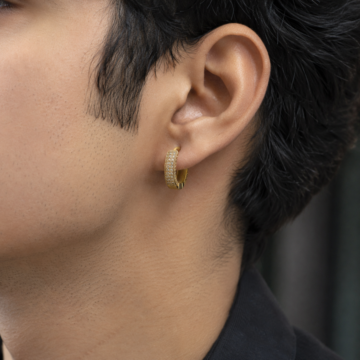 Sophisticated Golden Earrings