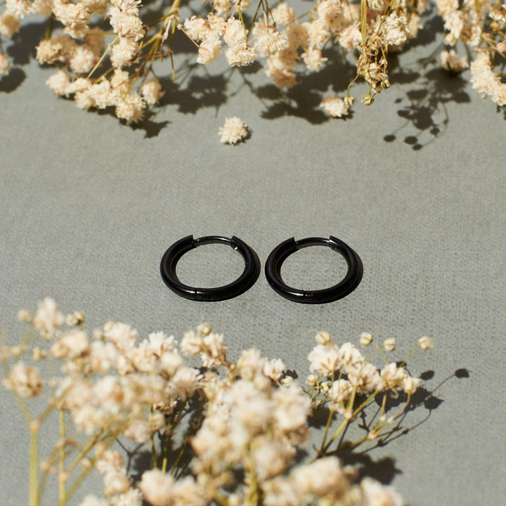 Midas Black Earrings - Salty Accessories