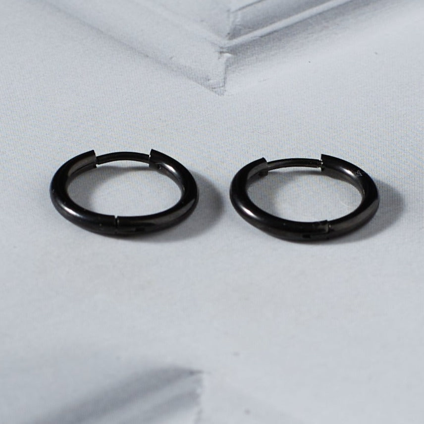 Midas Black Earrings - Salty Accessories