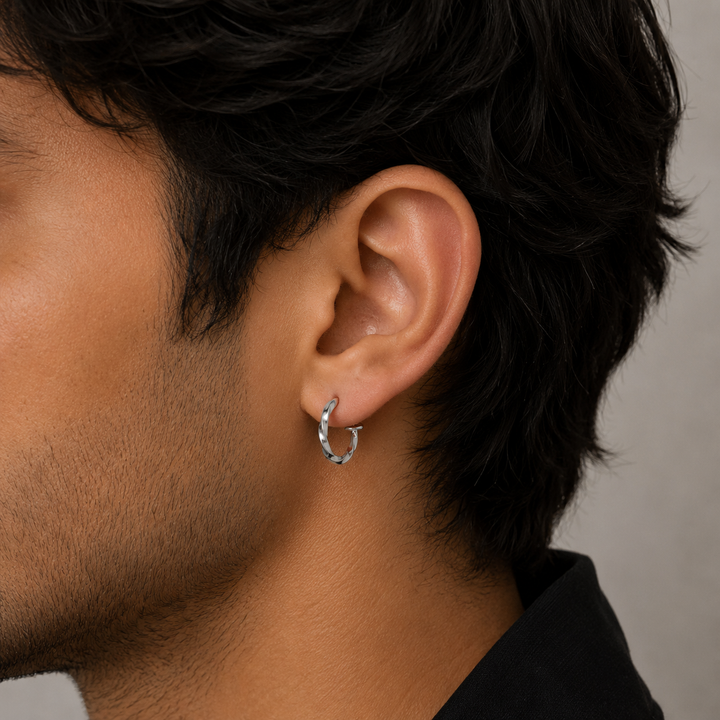 Non-Pierced Sartorial Minimal Earrings