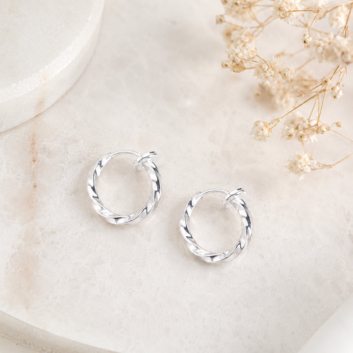 Non-Pierced Sartorial Minimal Earrings