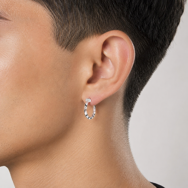 Non-Pierced Sartorial Minimal Earrings