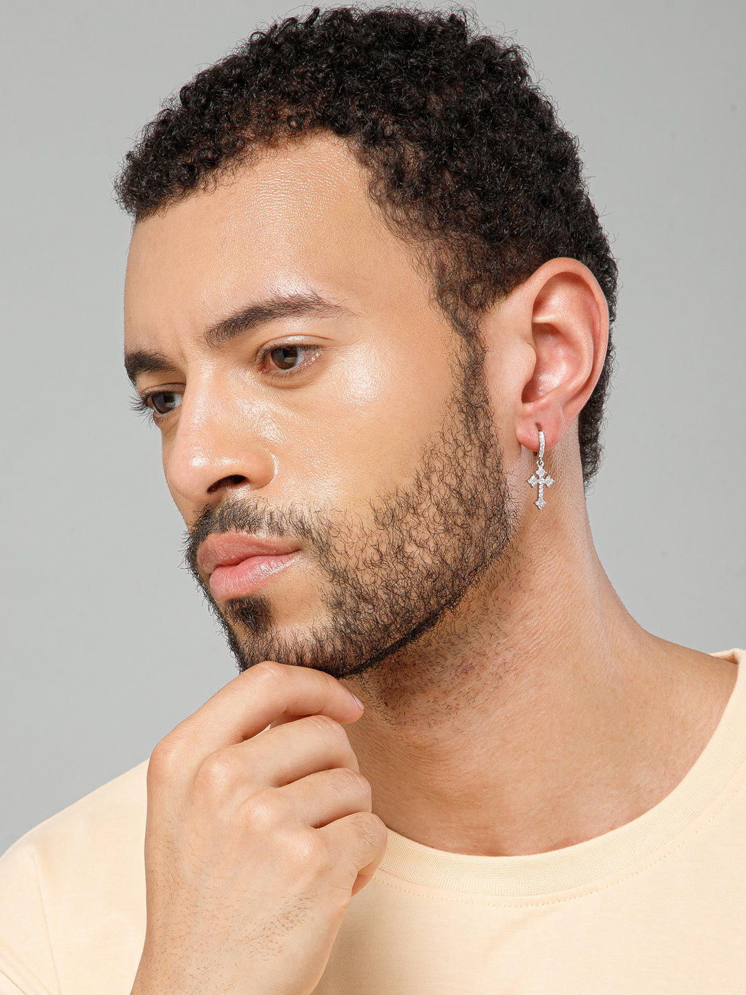 Celestial Cross Earrings