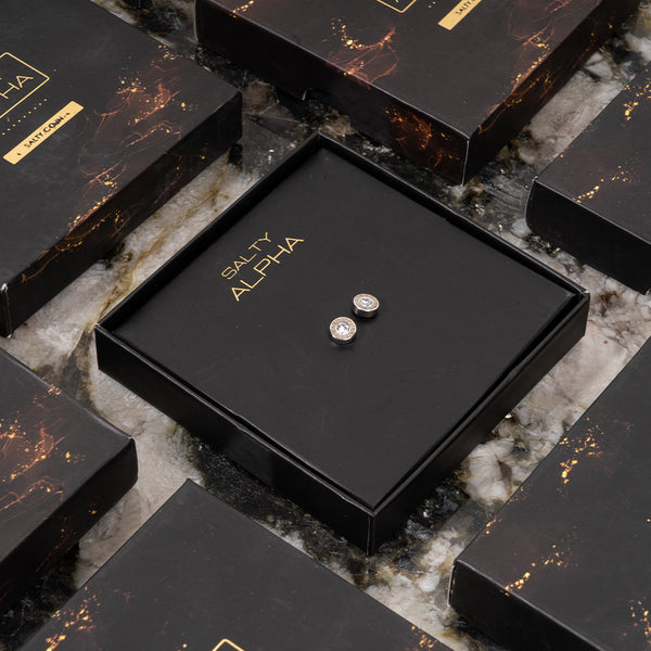 Gentleman's Diamond Studs