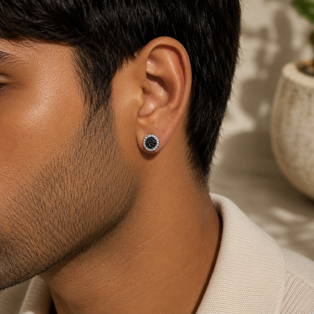 Dusky Solitaire Studs