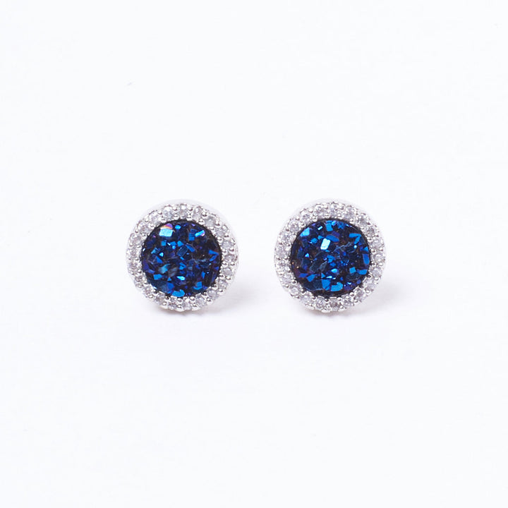 Celeste Solitaire Studs - Salty Accessories
