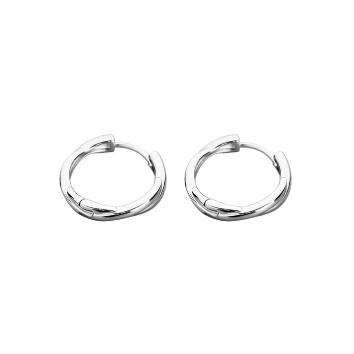 Vintage Chic Silver Earrings