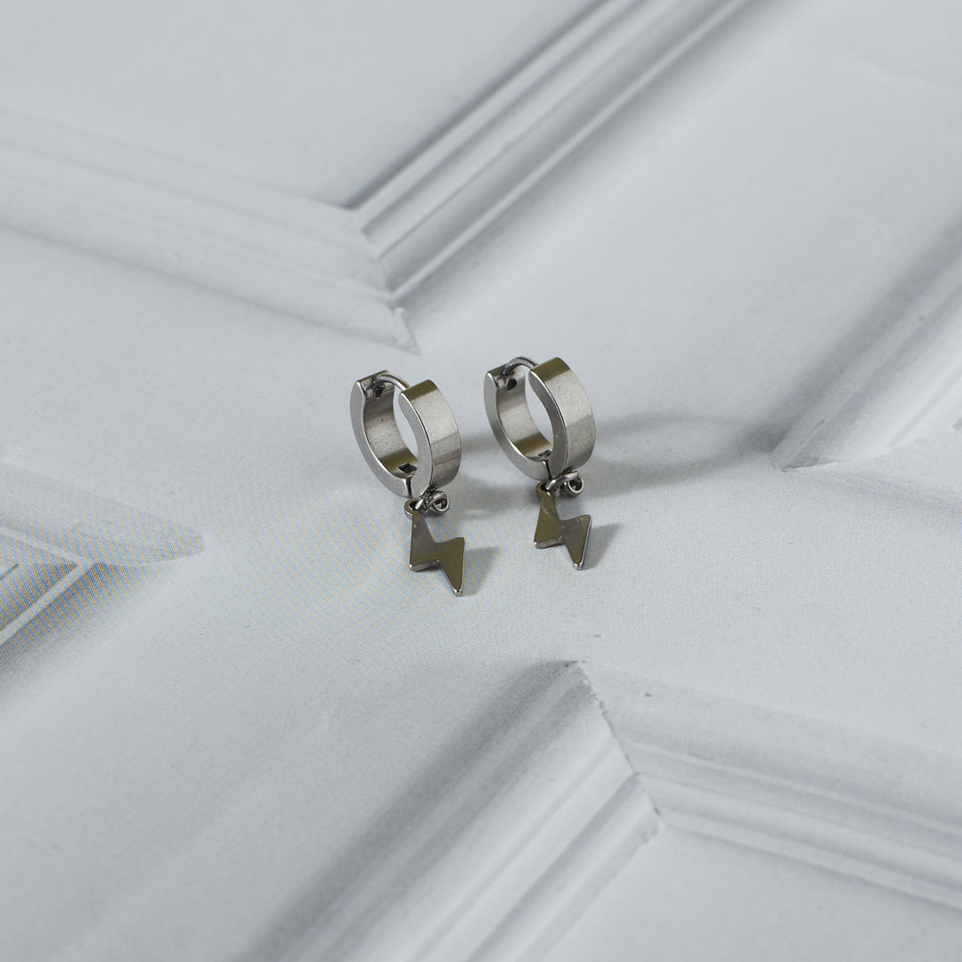 Thunderstorm Earrings  - Silver | Salty