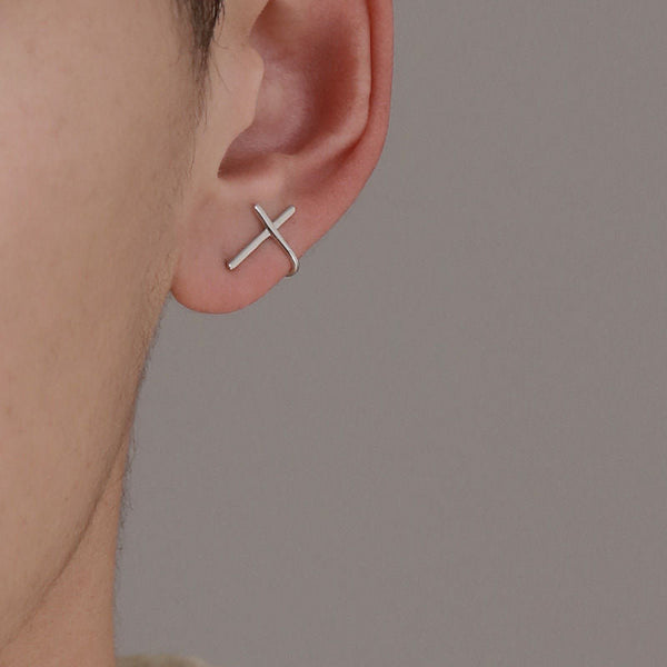 Glitzglide Silver Stud