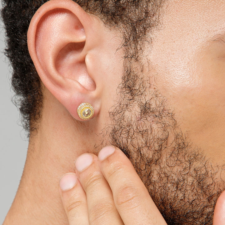 Diamond Golden Tidbit Earrings