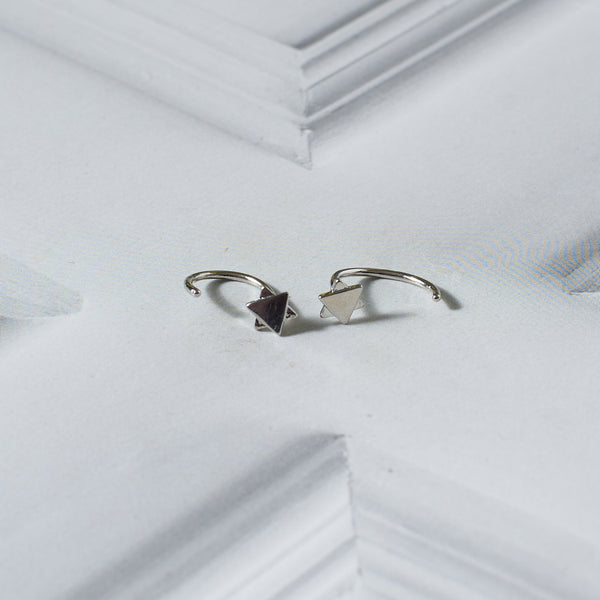 Classic Half Hoop Earrings