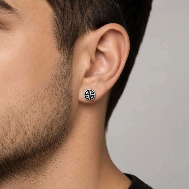 Illuminati Black Studs