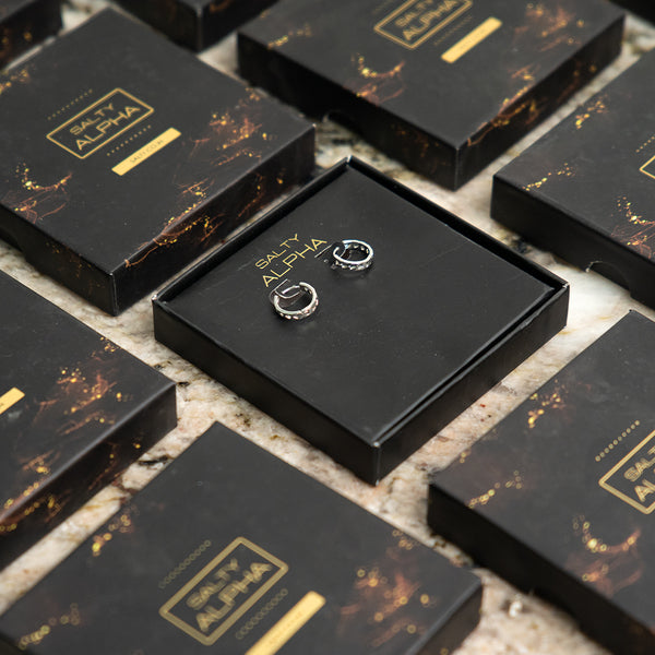 Hermetic Silver Earrings