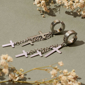 Ear Cuffs Non Piercing Silver Earrings - Salty Accessories