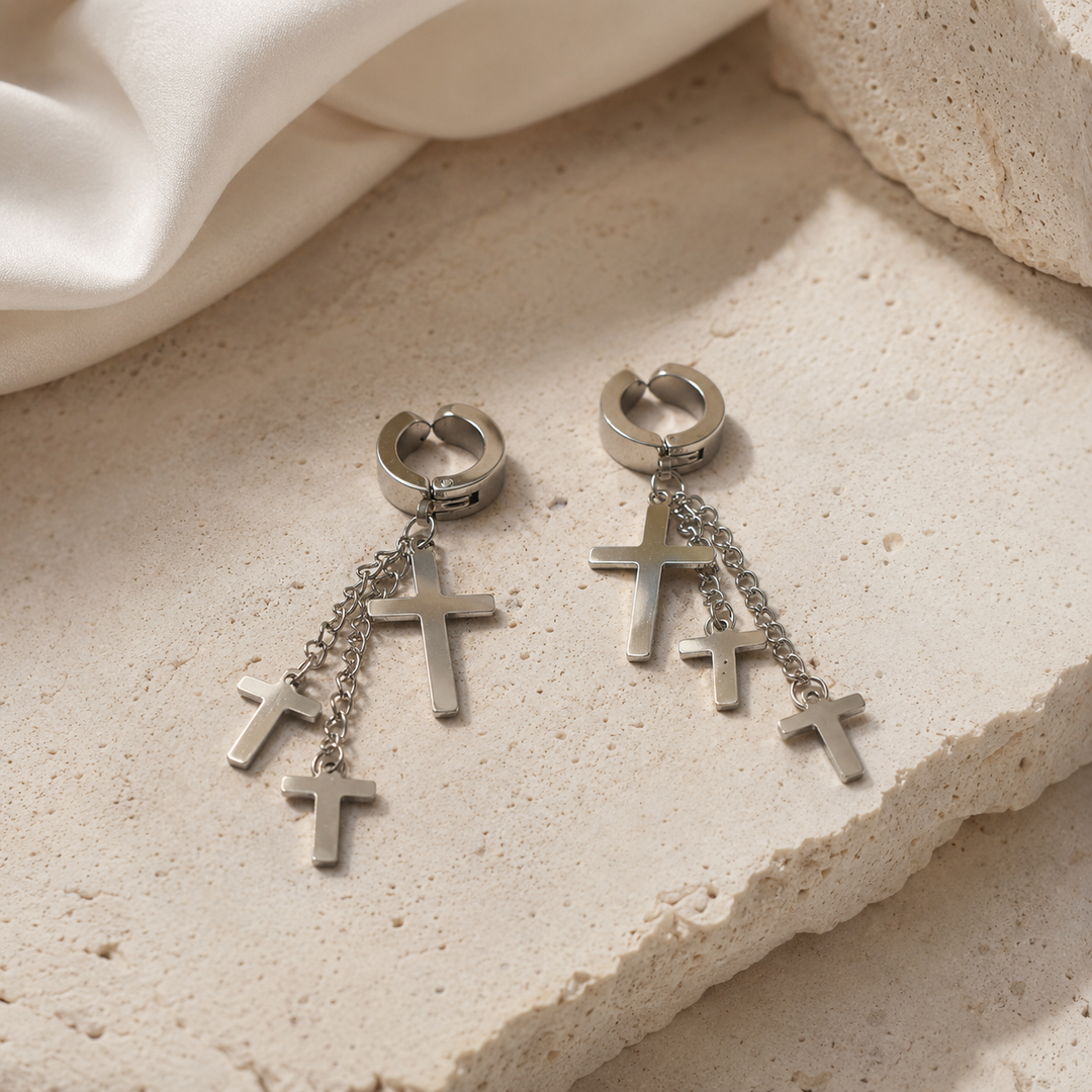 Ear Cuffs Non Piercing Silver Earrings