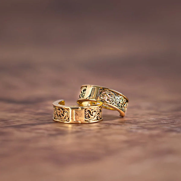 Sigil Hoop Earrings