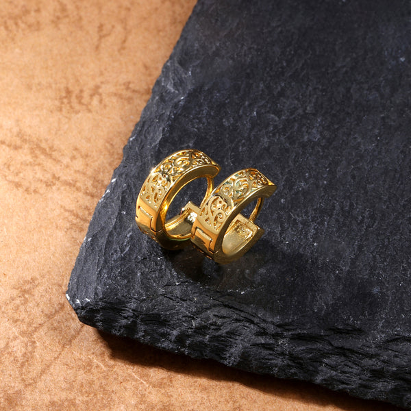 Sigil Hoop Earrings