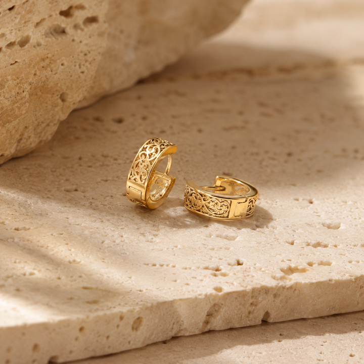 Sigil Hoop Earrings