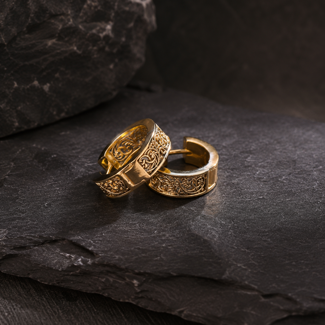 Sigil Hoop Earrings