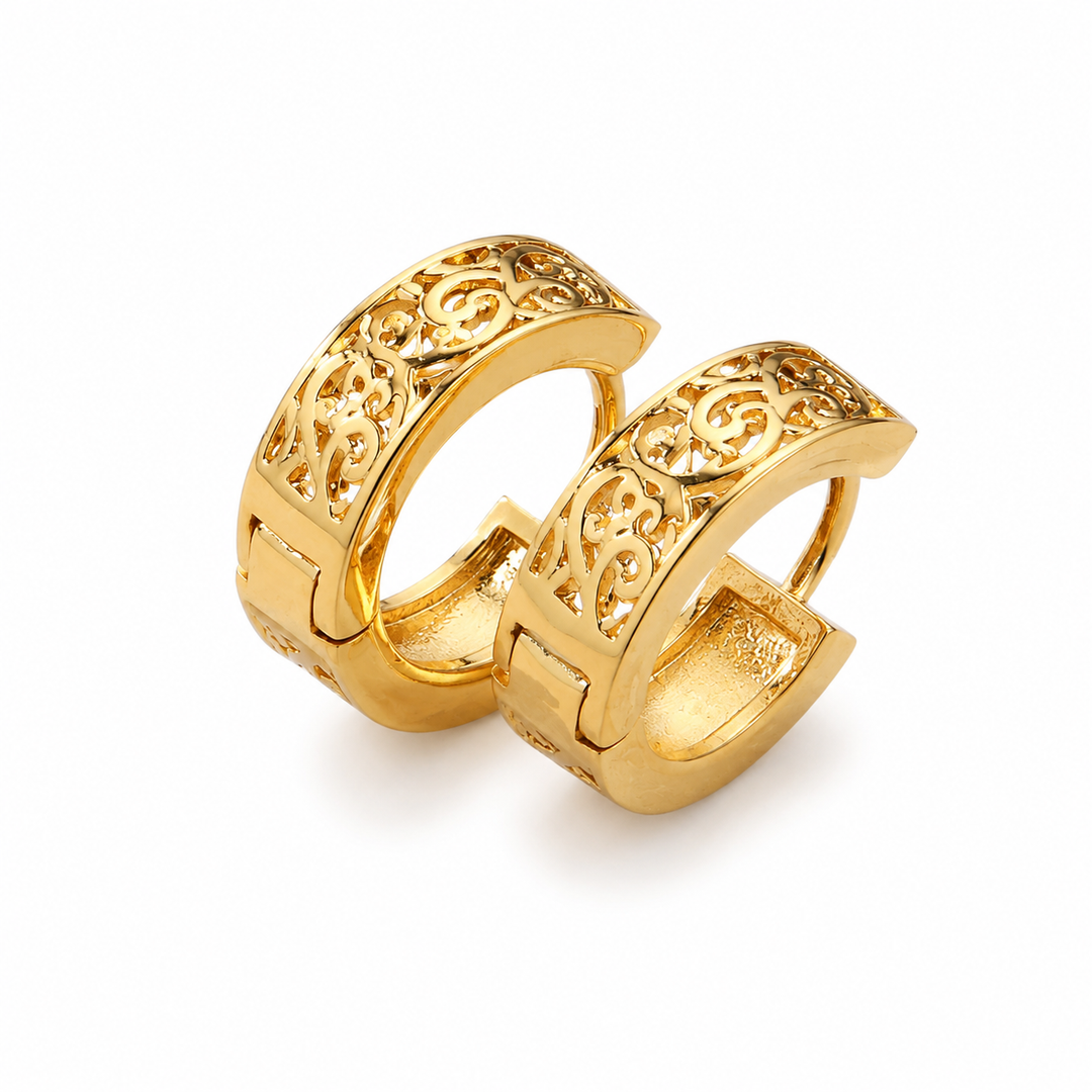 Sigil Hoop Earrings