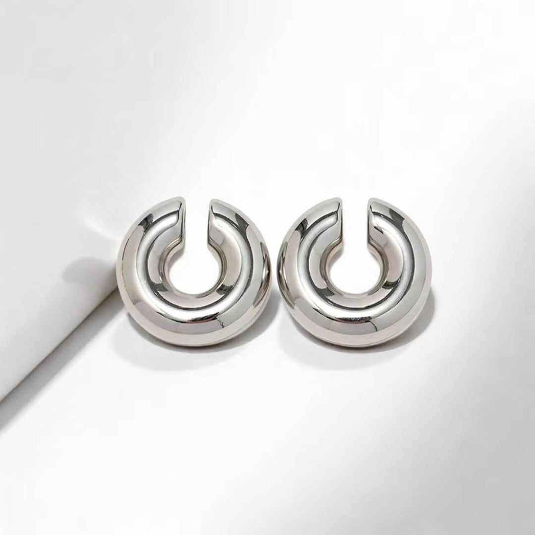 Molten Orbit Hoop Earrings | Salty