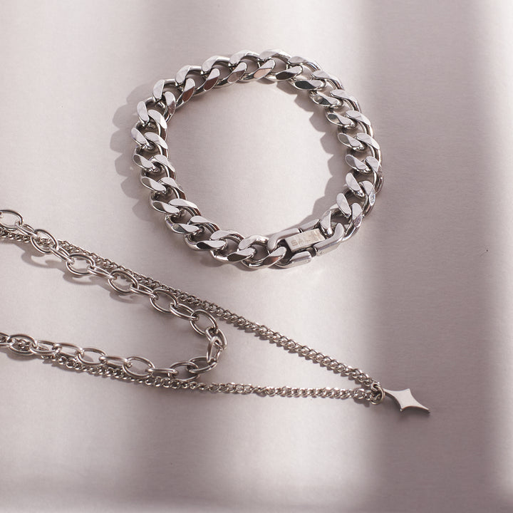 Mono Chrome Classic Bracelet and Chain