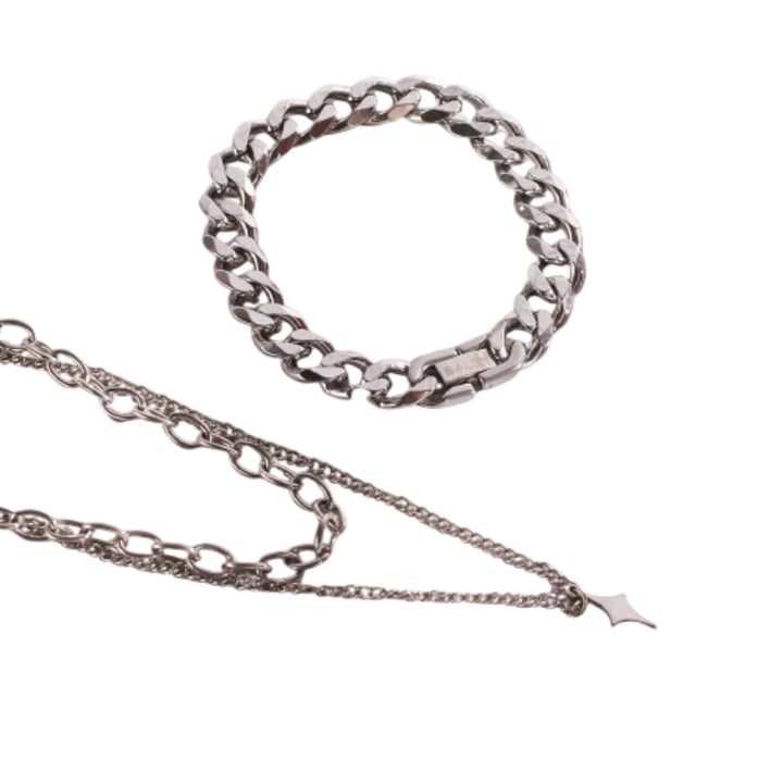 Mono Chrome Classic Bracelet and Chain