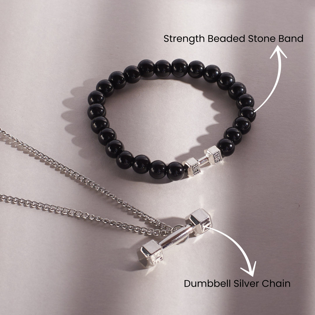 Lifted Edge Bracelet and Neckalce Combo
