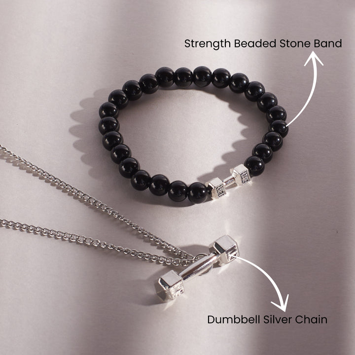 Lifted Edge Bracelet and Neckalce Combo