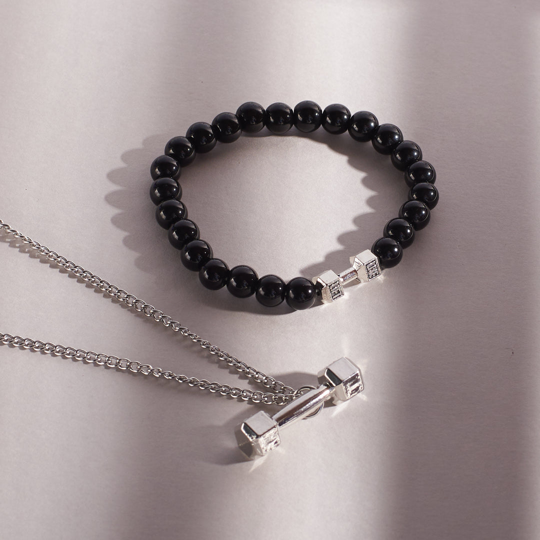 Lifted Edge Bracelet and Neckalce Combo