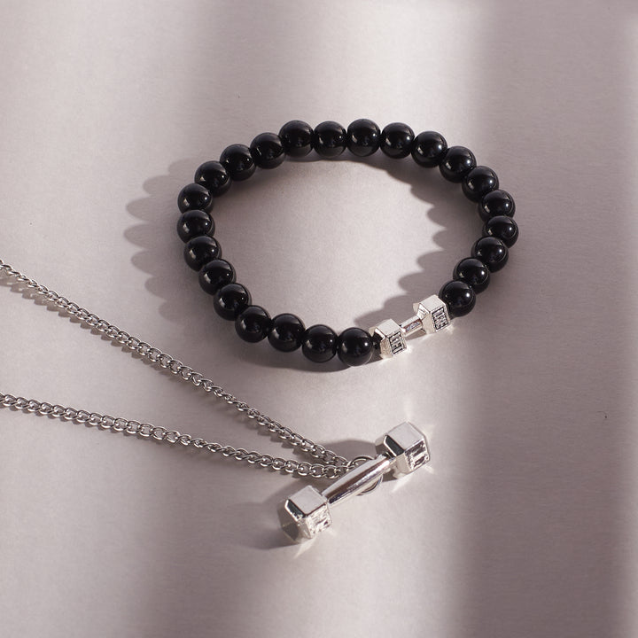 Lifted Edge Bracelet and Neckalce Combo