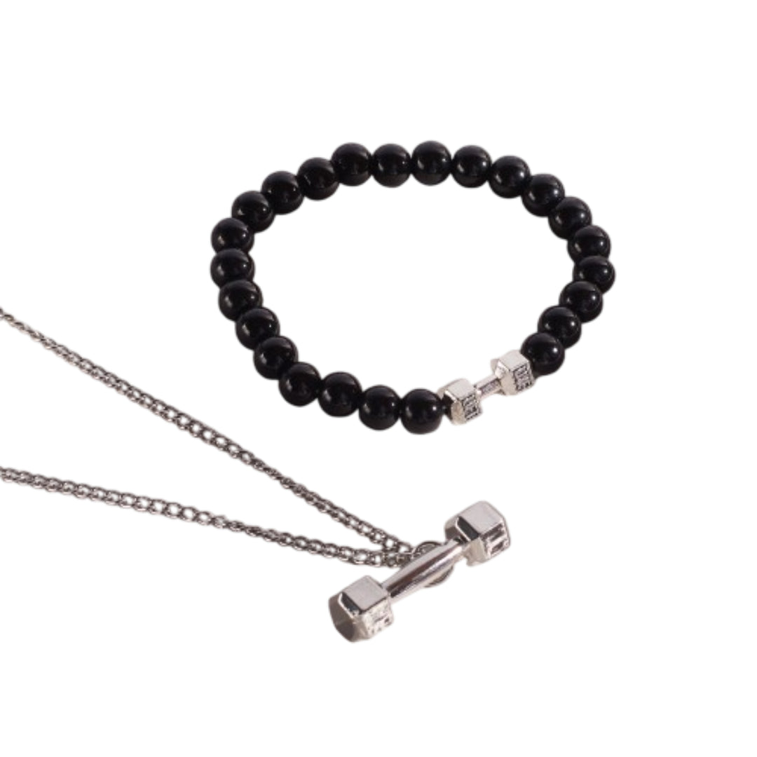 Lifted Edge Bracelet and Neckalce Combo