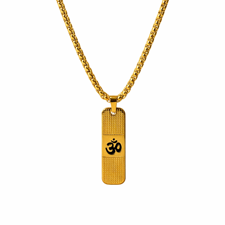Divine Om Aura Pendant Necklace