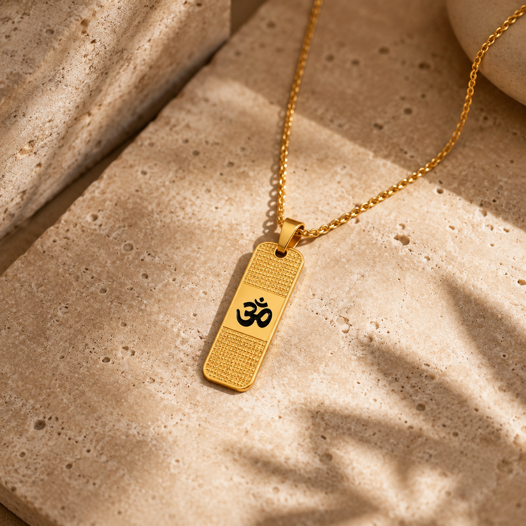 Divine Om Aura Pendant Necklace