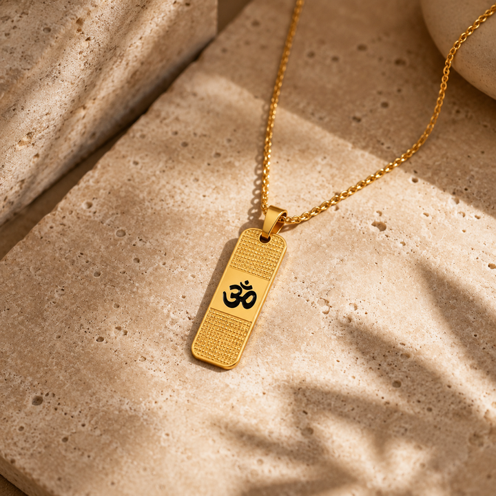 Divine Om Aura Pendant Necklace