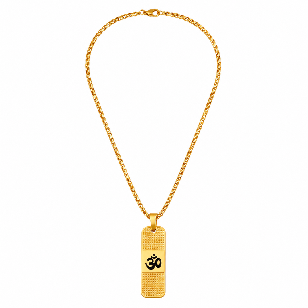 Divine Om Aura Pendant Necklace