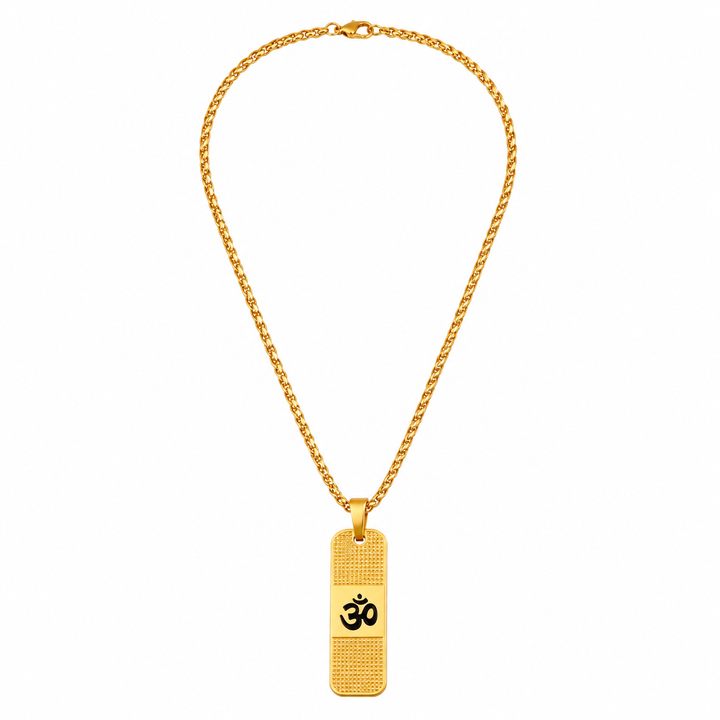 Divine Om Aura Pendant Necklace