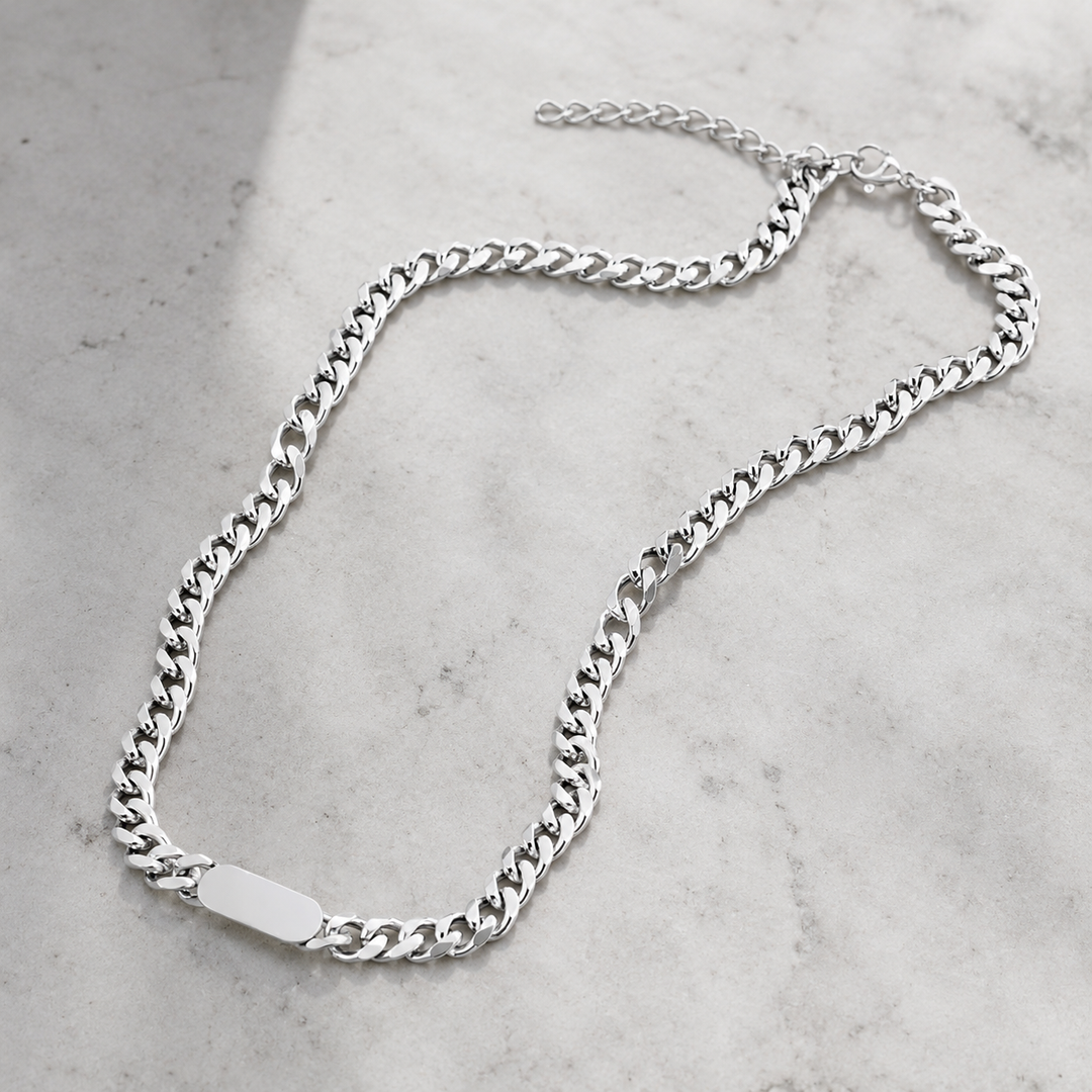 Vintage Voyager Silver Chain