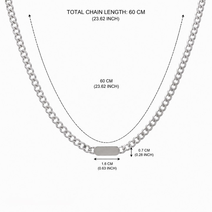 Vintage Voyager Silver Chain