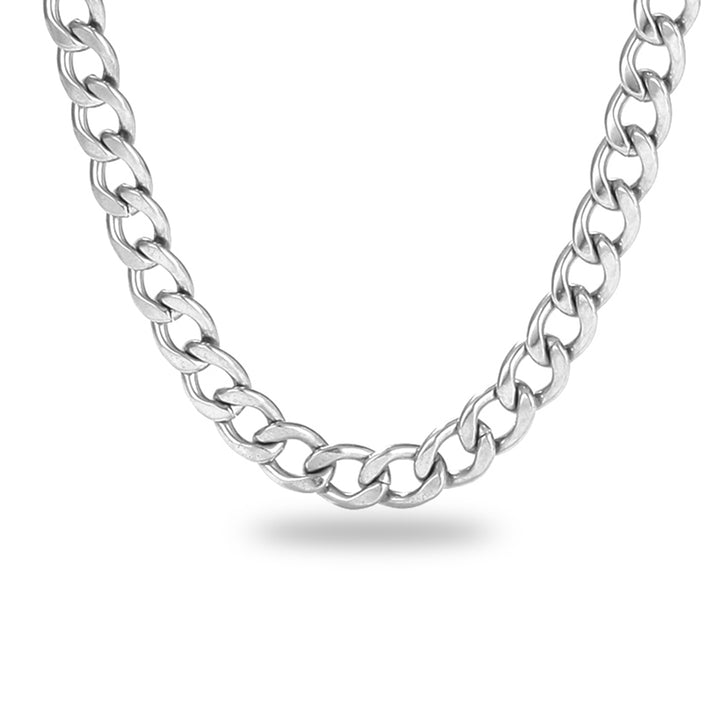 Punk Silver Thick Chain