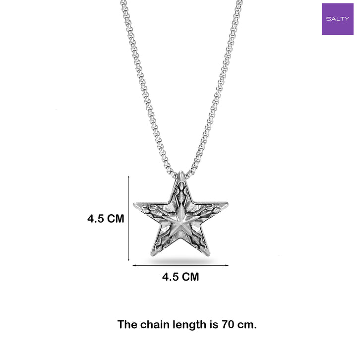 Shuriken Locket Chain - Salty Accessories
